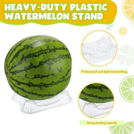 Irenare 30 Pcs Melon Cradle Plastic Melon Cradles Watermelon Holder for Garden Watermelon Support Stand Plant Garden Support Protector for Pumpkin, Squash and Fruits, Holds up to 20 lbs