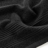 Douceur d'Intérieur, Tendresse Guest Towel (30 x 50 cm) Black