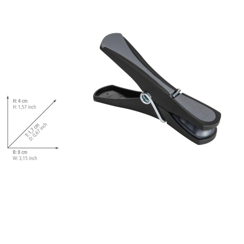 Wäscheklammern Mod. Bolt 24er Set extra Lange 8 cm Spannweite