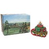 MacKenzie-Childs Glass Ornament - Christmas Sled