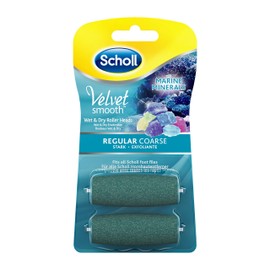 Scholl Velvet Smooth Replacement Rollers Strong Pack of 2