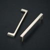 LECHYN Satin Nickel Kitchen Cabinet Pull, 10 Pack 5 Inch(128MM)