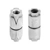 Qwork 3/8/''-16 Double Expansion Anchor, 25 Pcs Zinc Plated Shield