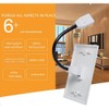 MXTECHNIC Single Port 4K HDMI Wall Plate Outlet Cover with