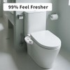 BumBliss Non-Electric Bidet Attachment for Toilet – Self-Cleaning Spray, Adjustable