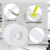 Jecery Self-Adhesive Shirt Collar Protector Disposable Collar Protector Invisible Sweat