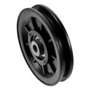 Totority Cable Pulley Wheel Fitness Accessory Black Pulley Wheel for