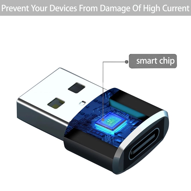 KEWAYO USB to USB C Adapter 10 Pack - Type