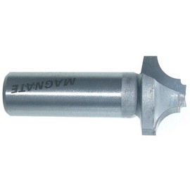 Magnate 1293 Classic Plunge Beading Carbide Tipped Router Bit - 1/4" Radius; 7/8" Cutting Diameter