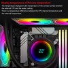 T-240MM Black ARGB Liquid CPU Water Cooling with 240mm ARGB