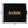 Acclaim Folding Wallet Style Lawn Bowls Bowling Scorecard Holder Synthetic