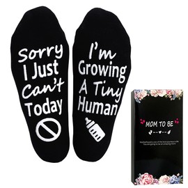 Pregnancy Gift New Mum Gifts Growing a Tiny Human Mum Socks Mum to Be Gift Pregnant Mum Gift Mother's Day