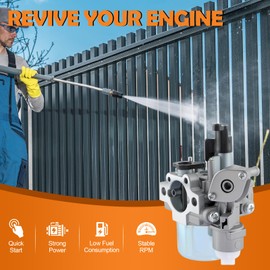 EX13 EX17 Carburetor for Subaru Robin 6.0HP EX17D EX170 EX170D SP17 SP170 Engine Replaces 277-​62301-​10 277-62301-30 277-62301-50 277-62301-60