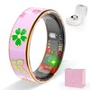 Govllfoz Smart Rings, Ceramic Ring, Enamel Rings, for Women and