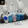 ❄️Antarctic sea handmade nail tips❄️ - Short straight nose pin