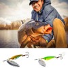5 Pcs Fishing Lures Spinners Set Hard Plastic Body Artificial