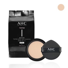 AHC Makeup Fit Masters Tinted Mesh Sun Cushion Refill 15g - Natural Beige / AHC 메이크업핏 마스터즈 틴티드 메쉬 선쿠션 리필 15g - 내추럴베이지