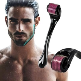 Dermaroller Rodillo Para Barba Dermafol 0.5 Mm Aguja Titanio