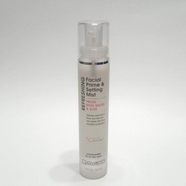 Giovanni Refreshing Facial Prime & Setting Mist Fresh Rose Water & Aloe 5 oz