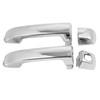 2pcs Car Exterior Door Handle Assembly Sliver 826513J010 Replacement for