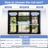 White Curtain Rods, Room Darkening Drapery Rod for Windows 66