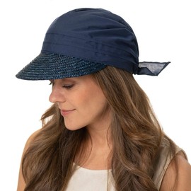 Seeberger Women's Flat Cap - Brown - 22.5''