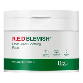Dr.G Red Blemish Clear Quick Soothing Pack 130ml 70 pieces / 닥터지 레드 블레미쉬 클리어 퀵 수딩 팩 130ml 70개입