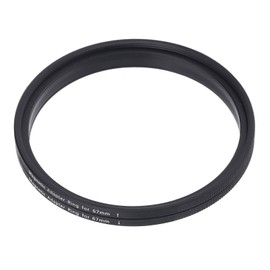 Ring Filter Adapter, 67mm to 67mm Camera Filter Ring, Aluminum Alloy Thread Filter to Magnetic Filter Adapter Ring, Quick Release for Easy Installation