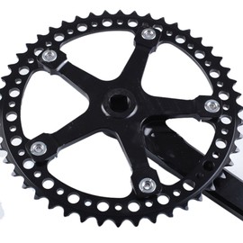 SENQI CNC Fixed Gear Bicycle Crankset 48T 170mm