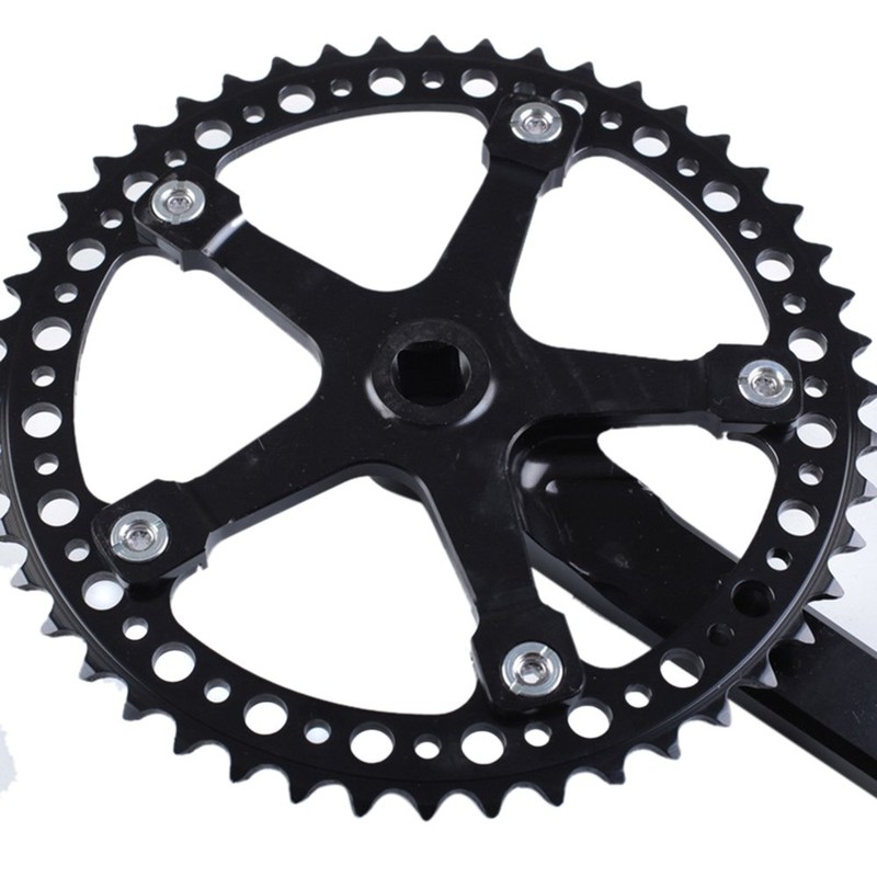 SENQI CNC Fixed Gear Bicycle Crankset 48T 170mm
