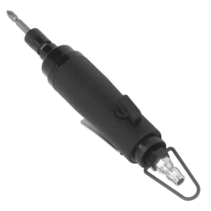 Pneumatic Screwdriver Noise Free Straight Handle Reversible Alloy Steel Industrial