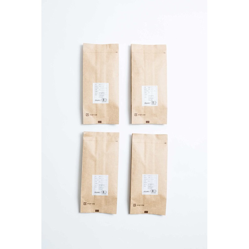 TOKYO COFFEE Organic Coffee Beans Trial Set, JAS Certified (Blend,