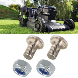 2 PC Lawn Mower Blade Bolts Replace for 5630351002,5640321002 for EGO 21" Lawn Mower Blade Power Parts LM2130, LM2133, LM2130SP, LM2135SP, LM2150SP, LM2156SP - Comes with Hexagon Nuts