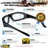 Bikershades Motorcycle Safety Bifocal Sunglass Reader +1.50. Blue Blocking HD,