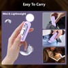 VAVOFO USB Rechargeable Book Light, Blue Light Blocking, Amber Clip