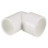 TOP-VIGOR 5Pcs 25mm Slip x 20mm Slip 90 Degree PVC