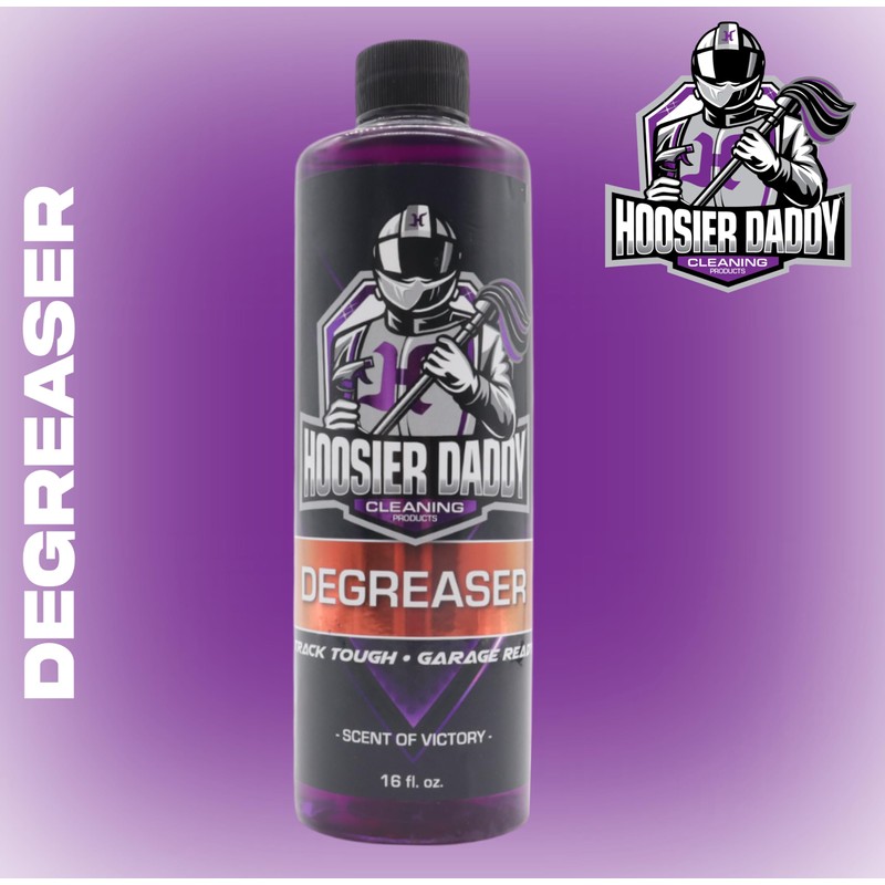 Hoosier Daddy 16oz Degreaser - Ultra-Tough Formula Destroys Grease, Oil,