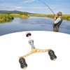 Black Power Fishing Reel Handle Grip Carbon Fiber Fishing Reel