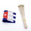 TSMD Cuba Stick Flag Cuban Small Mini Hand Held Flags,5x8