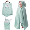 Tyuodna Hooded Towels for Kids,Baby Bath Towel 27.6 x 55.1