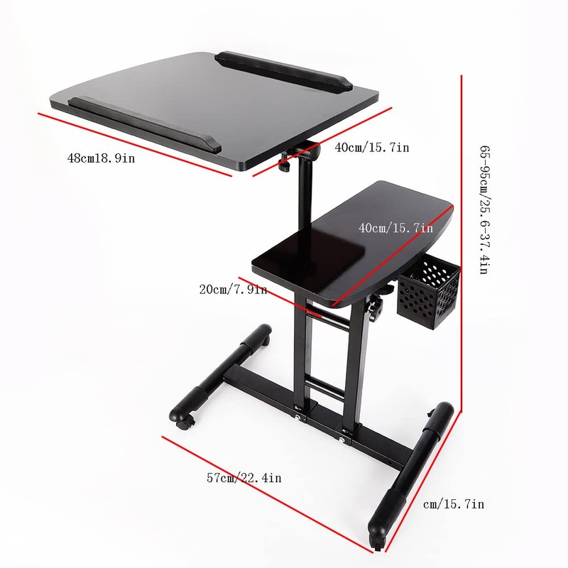 KONKENIE Portable Mobile Tattoo Work Station Arm Rest Stand Tattoo