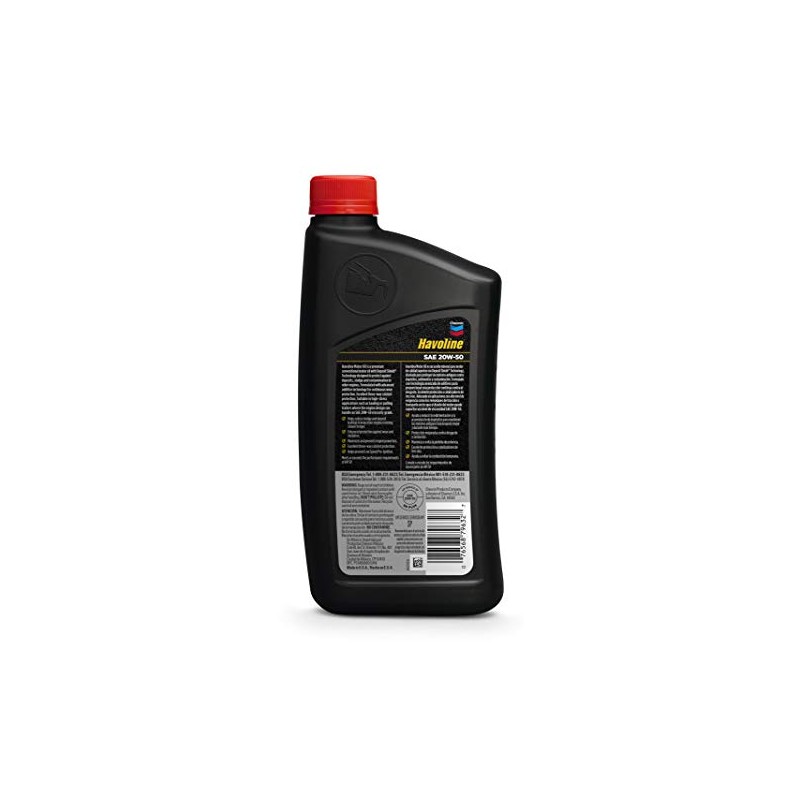 HAVOLINE (223397481-12PK 20W-50 Motor Oil - 1 qt. (Pack of