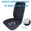 AEROiVi Car Seat Cushion with Back Support Pillow,Breathable 3D Air