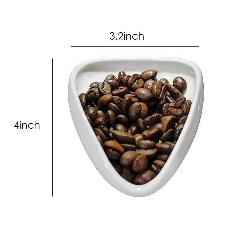 Mozacona Ceramic Coffee Scoop Coffee Bean Weighing Bowl Coffee Powder