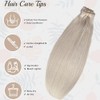 Extensiones De Cabello Liso Con Clip, Cabello Humano Real 100%