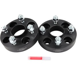 SCITOO 2Pcs Wheel Spacers 1" 4x100 Bore 56.1mm Studs 12x1.5 4Lug Wheel Spacers Adapters Fit for for Honda for Accord for Honda Civic for Honda Civic del Sol CRX Fit Prelude for Kia Sephia