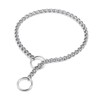 Mogoko Stainless Steel Dog Choke Chain Collar, Puppy Metal P