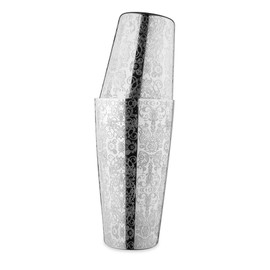 barmate Cocktail Shaker Stainless Steel Professional Boston Shaker, High-Quality Bar Accessories, 2-Piece 750 ml (Engraved)