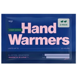 Heart Shape Hand Warmers (30 Pairs) - Up to 12 Hours of Heat, Super Long Lasting - Easy, All Natural - Air Activated, for Body & Hands - Odorless Hot Hand Warmer - Sport Temp