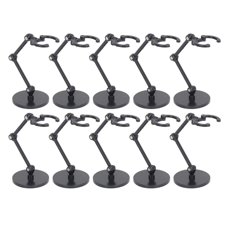 10 Sets Doll Stands Display Holders Action Figure Stand Mini
